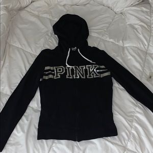 Pink zip up jacket